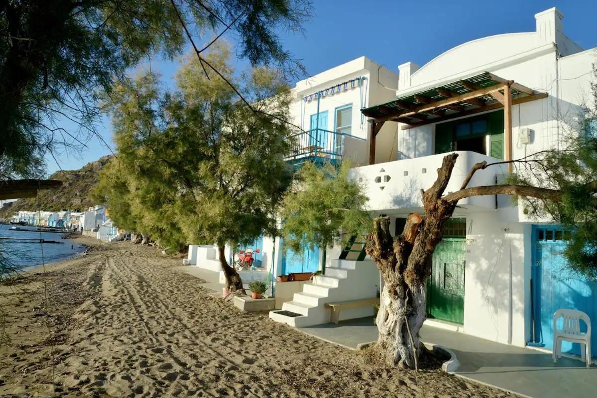 Milos Apartments Kardapis Ground Floor Klima  Exterior foto