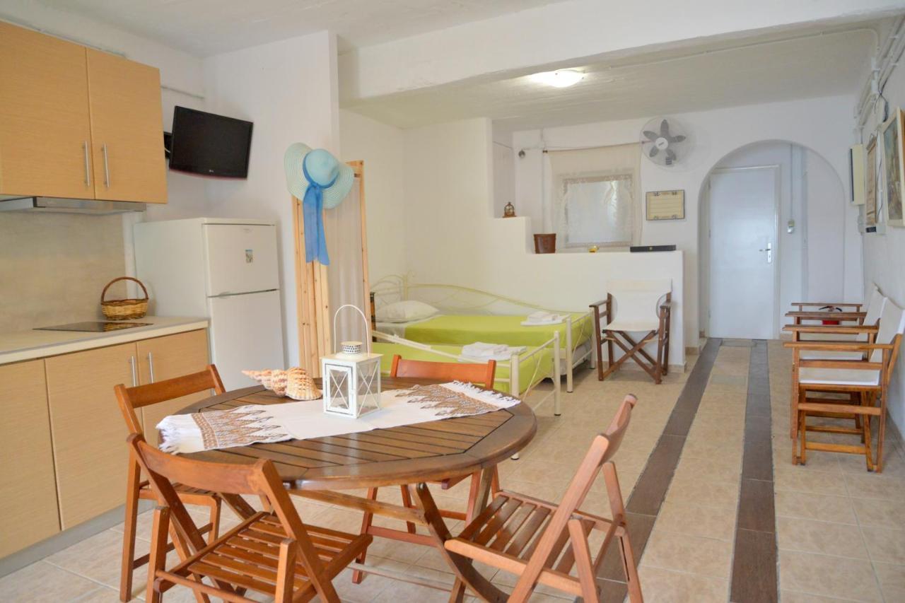 Milos Apartments Kardapis Ground Floor Klima  Exterior foto